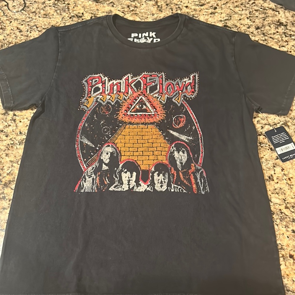 Lucky Brand Pink Floyd graphic tee, size S